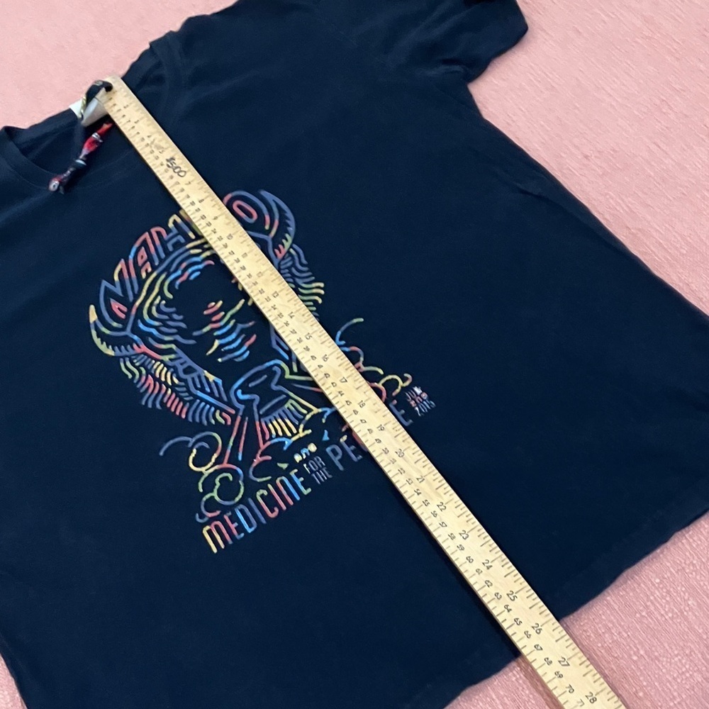 Nahko Medicine for the People 2015 Black Graphic shirt sleeve t-shirt - Picture 8 of 9